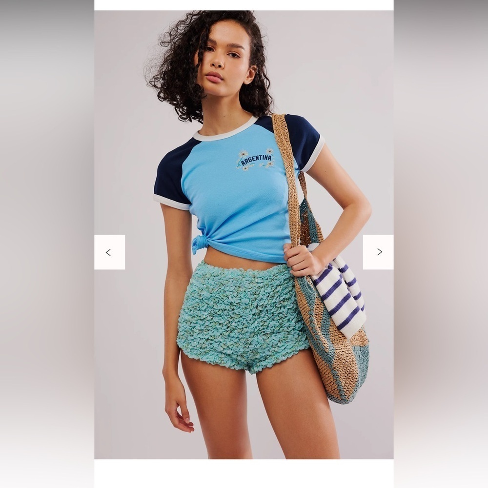 NWOT free people Scrunch It Up Shorts